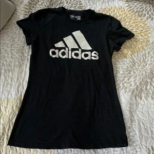 Black adidas tshirt